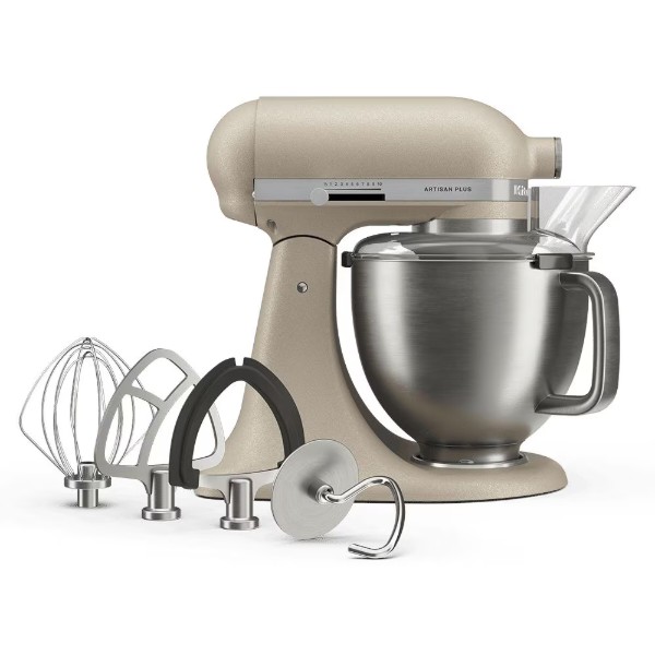 Фото - Планетарный миксер KitchenAid Artisan Plus 4.7 л (5KSM50PKVEOC)